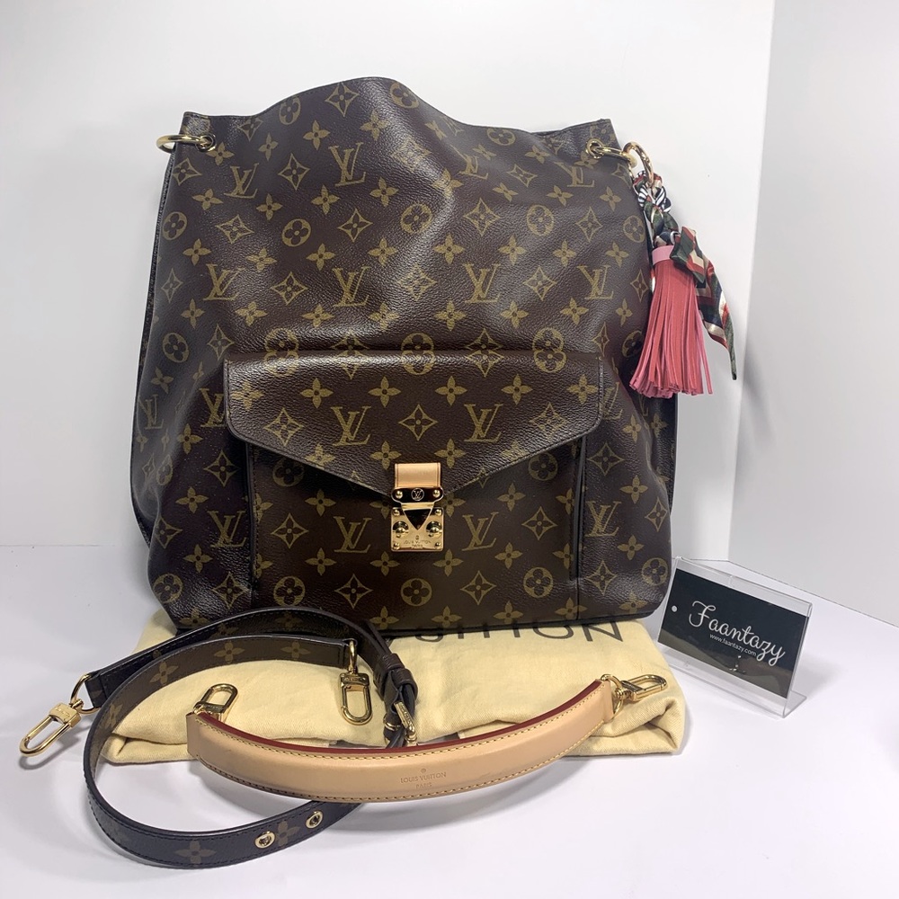 Auth Louis Vuitton Metid Hobo